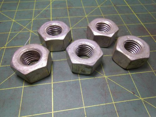 3/4-10 HEX NUTS 0.726 THICK  1 1/4 HEX QTY 5 #52017