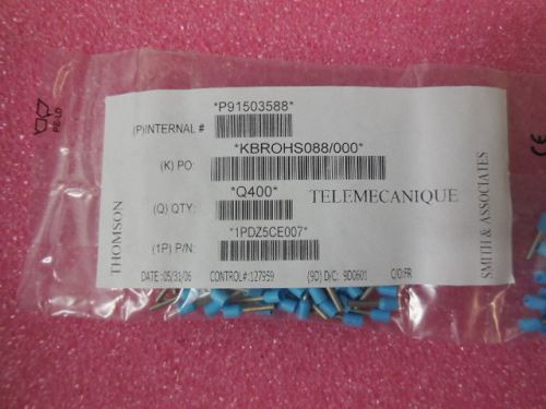 400 PCS TELEMECANIQUE DZ5CE007 FERRULE CRIMP 20AWG BLUE