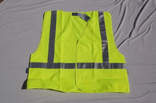 Ansi safety /  traffic vest class 2 yellow size-4xl for sale