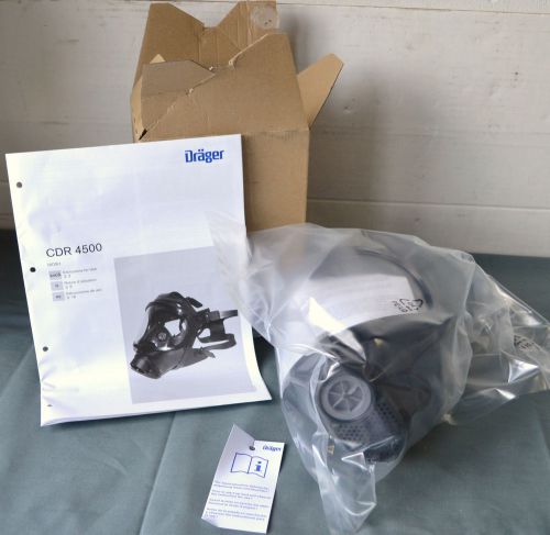 Drager CDR 4500 R55440 Full-Face Safety Mask - NEW