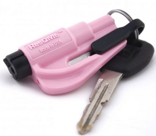 Res q me emergency rescue escape tool keychain pink for sale
