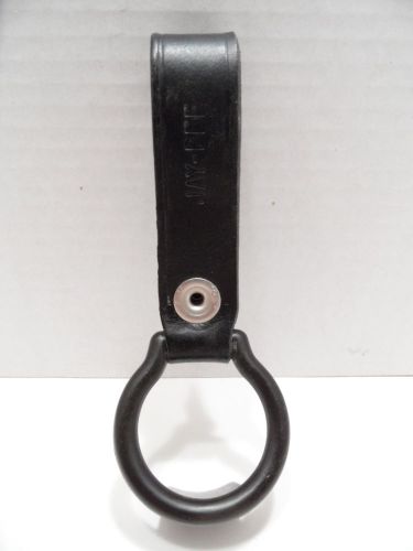 Jay-Pee PRH Baton Ring Holder Black Leather Police Security
