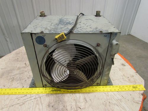Air Cooled Oil Cooler Hydraulic Radiator Unit 12&#034; Fan 1/4Hp 115V 3/4&#034; NPT 300PSI