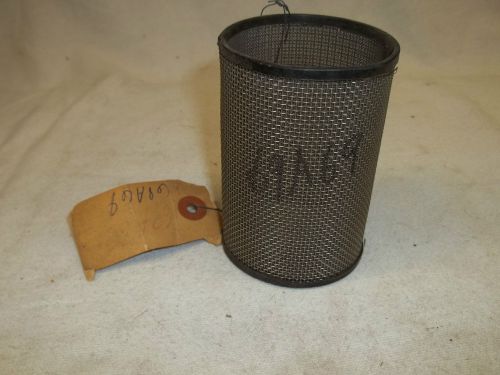 SCREEN FILTER # 69A69   &#034;NEW OLD STOCK&#034; 2.562&#034; OD X 3.780&#034; LONG APPX.
