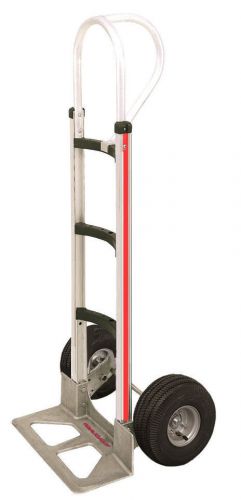 Magliner Aluminum Hand Truck with Verticle Loop Handle &amp; Curved Frame &amp; 18&#034; Nose