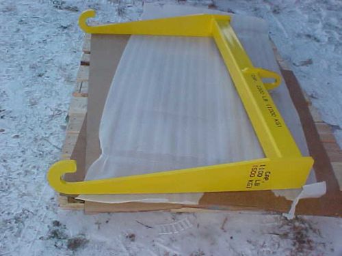 New large lifting beam roll spool shaft hooks 52&#034; wide cap. 2200 lbs for sale