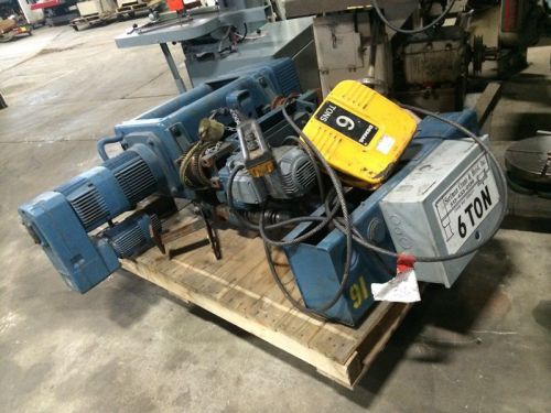 Demag electric cable hoist 6 tons (28769) for sale