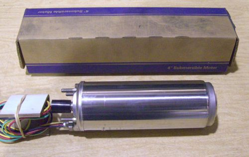Global Series G43A0005A1-C 4&#034; Submersible MOTOR ONLY 1/2 HP 3 Wire 115V 1PH 60Hz