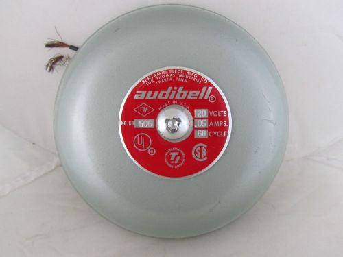 New Condition Benjamin Electric Audibell Alarm Bell/Siren USA, ##506