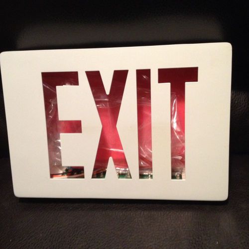 Die Cast LED Exit Sign cwarw, in box