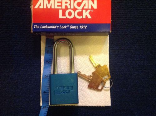 Brand New A1026BLU AMERICAN LOCK GOVERNMENT LOCK OUT TAG OUT BLUE Security Steel