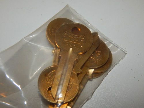 6 Key Blanks STAR 5TAI 5TA1 Mint in Sealed Bag