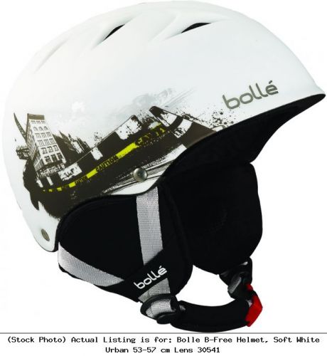 Bolle B-Free Helmet, Soft White Urban 53-57 cm Lens 30541