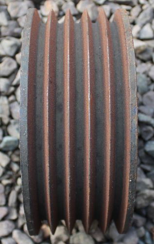 Cast iron 5 grove v pulley for sale