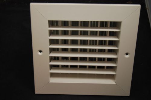 LOT OF 10 TITUS 300RS SUPPLY GRILLES 6 X 6 HEATER A/C WHITE