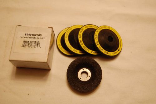 2&#034; Cutting Wheels Disc 80 Grit 3/8&#034; Center Hole (Pack of 5 Wheels)
