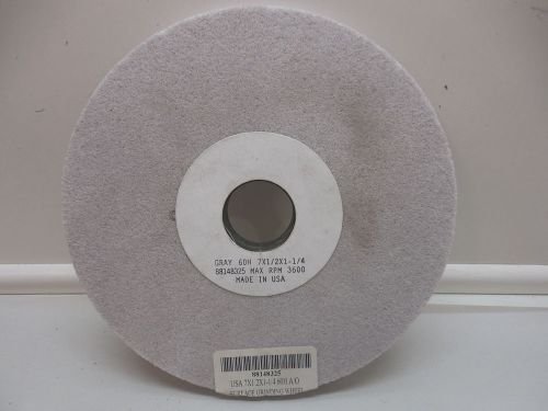 Gray surface grinding wheel 7&#034;x1/2&#034;x1-1/4&#034; 60h a/o rpm-3600 #88148325 usa for sale