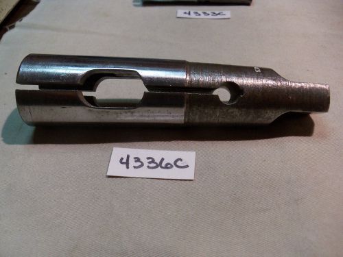 (#4336c) used machinist 7/8” ht american made split sleeve tap driver for sale