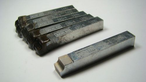MICRO 100 Carbide Tip Tool Bit RAD-4 3/8&#034; x 3/8&#034; x 2-1/2&#034; RH Qty 6 [467]