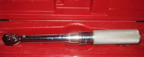 Snap on qc1r50 1/4 inch drive torque wrench 10-50 in lb usa made for sale
