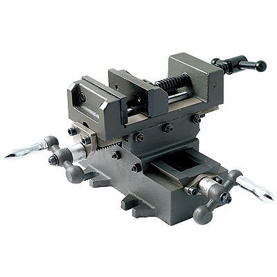 3 inch heavy duty cross slide vise with metric dial (3900-2703) for sale