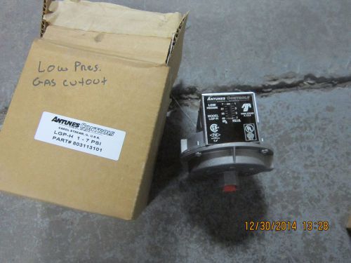 Antunes Controls  LGP-H Low Gas Pressure Switch LGPH, PSIG Range 1 - 7 PSI-G