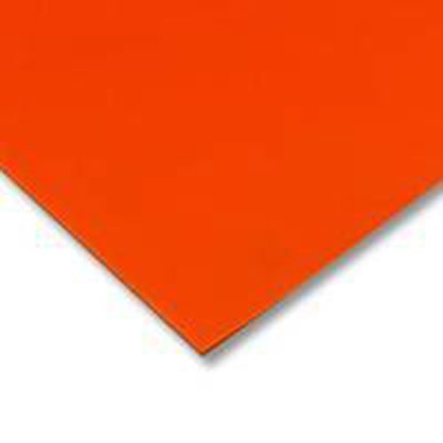 HD Polyethylene Sheet .040&#034; x 48&#034; x 96&#034; - HDPE Orange