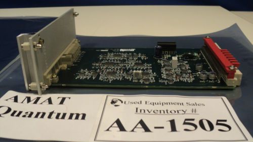 Amat lateral gap servo circuit board 0100-01734 amat quantum working for sale