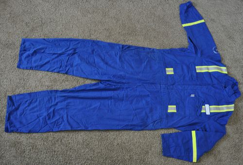 Summit work apparel flame resistant cblue overalls welding 2xlt extra large tall for sale