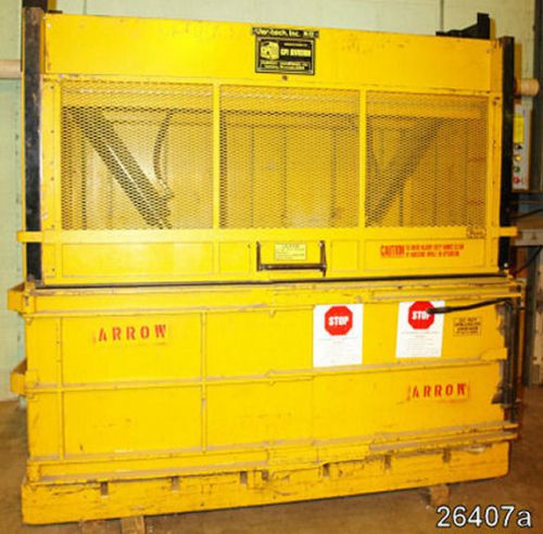 Ver-tech/gpi hydraulic 72&#034; vertical baler for sale