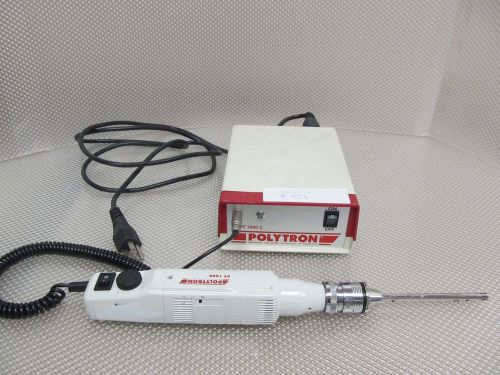 Polytron PT1200 Mixer with Power Supply and Disperser