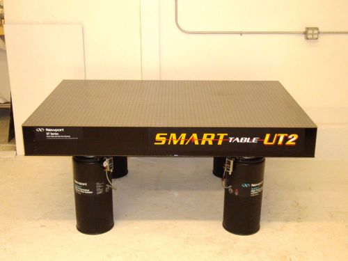4&#039; x 6&#039; NEWPORT ST SERIES OPTICAL TABLE w/ I-2000 SELF LEVEL PNEUMATIC ISOLATION