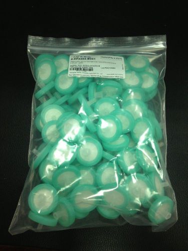 Syringe filters 25mm 0.22um nylon non-sterilized 100pcs for sale