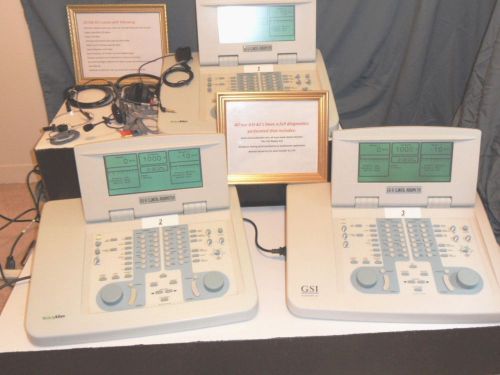 Gsi-61 clinical audiometer, all new accessories, includes gsi suite software for sale