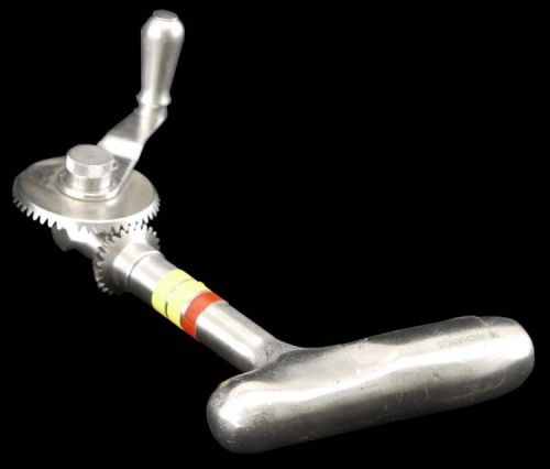 Richards 11-0302 Medical Manual Bone Crank Orthopedic Steel Hand Drill Tool