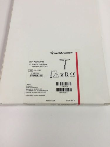 Smith&amp;Nephew 72200938 Trukor Drill Sleeve Size Code Red 7mm