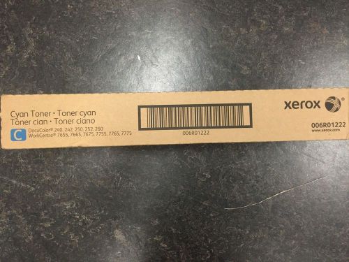 Xerox 6R01222 Cyan Toner Cartridge  NOS