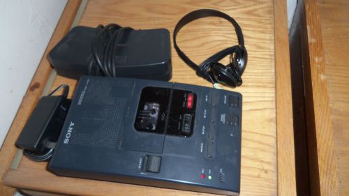 Sony m-2020 microcassette dictaphone/transcriber for sale