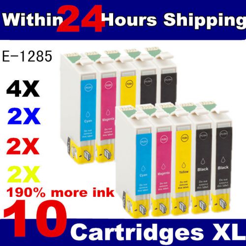 10 Ink Cartridges for Epson Stylus Colour Inkjet Printer ( 2 Sets &amp;2 Black )