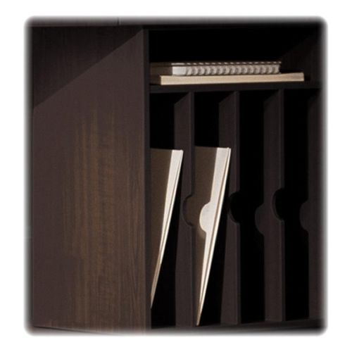 MLNAVPMLDC Vertical Paper Managers, 15&#034;x11-3/4&#039;x20-1/4&#034;, Mocha