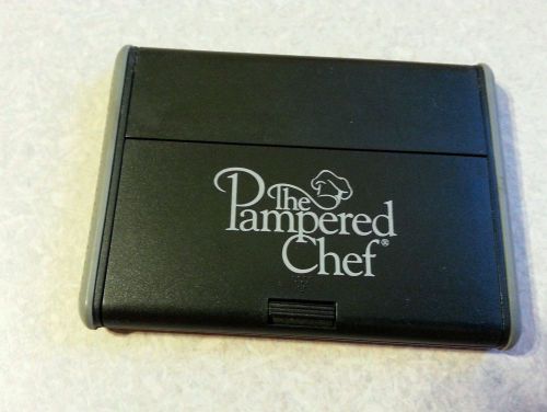 Pampered chef automated business card holder