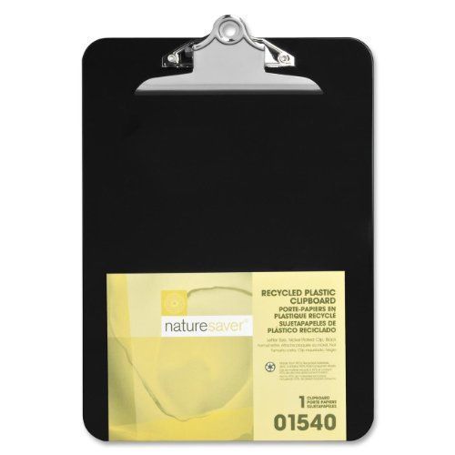 Nature saver recycled clipboard - 1&#034; capacity - 8.50&#034; x 12&#034; - heavy (nat01540) for sale