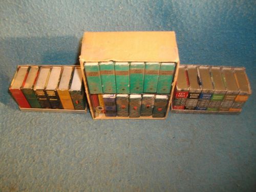 h796 Lot Of Little Book Desk Organizers Set Boxes OBO