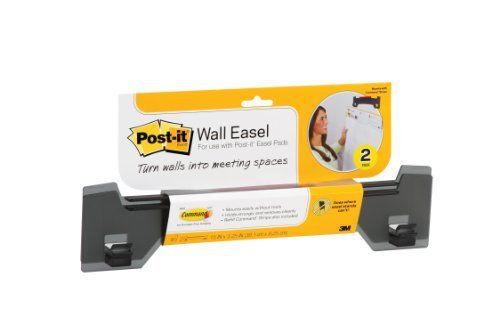 Post-it Portable Wall Easel Holder - 2 / Pack - Black (EH5592PK)