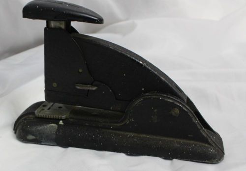 Vintage Art Deco Stapler with Barker&#039;s Staple Box Speed Products Co