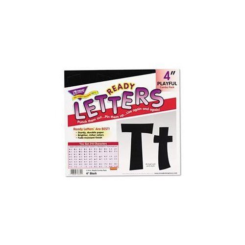 Trend Pin-up Ready Letter - 83 Lowercase Letters, 59 Capital Letter, (tep79744)