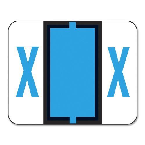 Smead 67094 Blue Bccr Bar-style Color-coded Alphabetic Label - X - (smd67094)