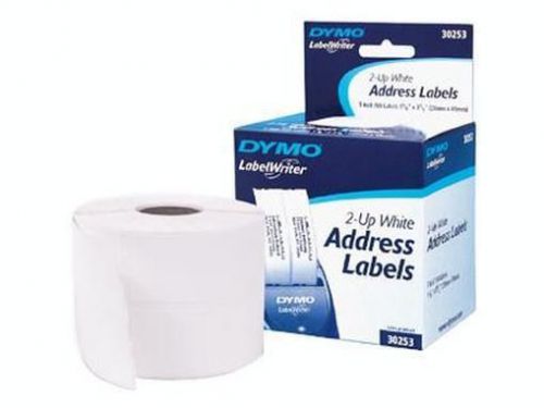 DYMO 2-up Address - Address labels - white - 1.125 in x 3.5 in 700 label(s 30253