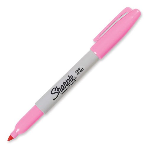 Sharpie Permanent Marker Fine Point Pink Pen 32089