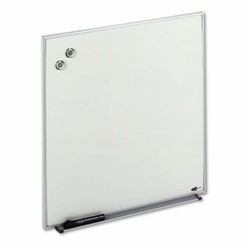 Quartet Magnetic Dry Erase Board, Steel, 23 x 23, Aluminum (QRTM2323)